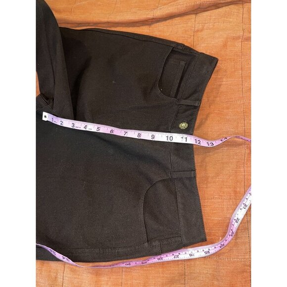 S.T John Sport Brown High Waist Straight-Leg Women's Pants Size 6 - Picture 13 of 15